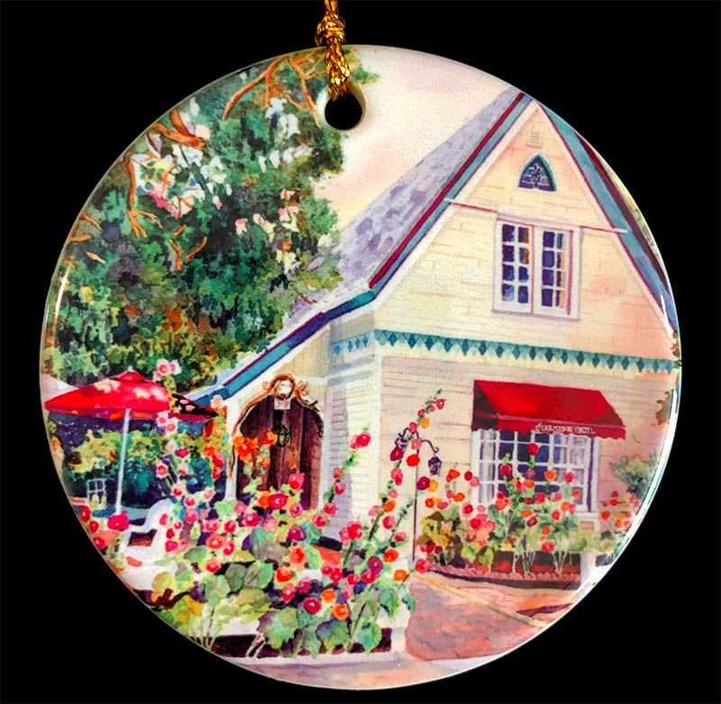 Castle Rock Christmas Ornament