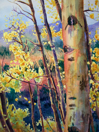 “Aspen On Boreas Pass”